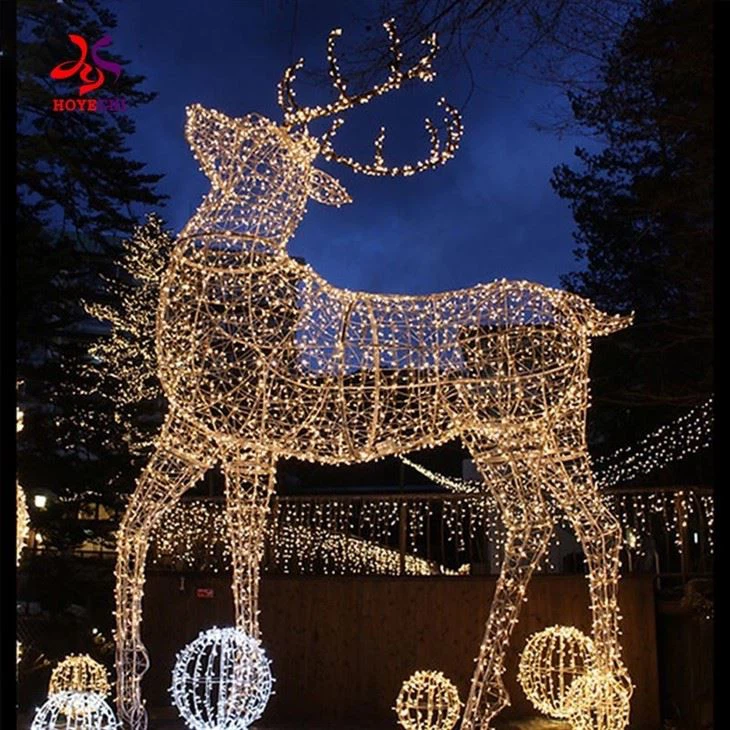Outdoor Waterproof Christmas Reindeer Lights