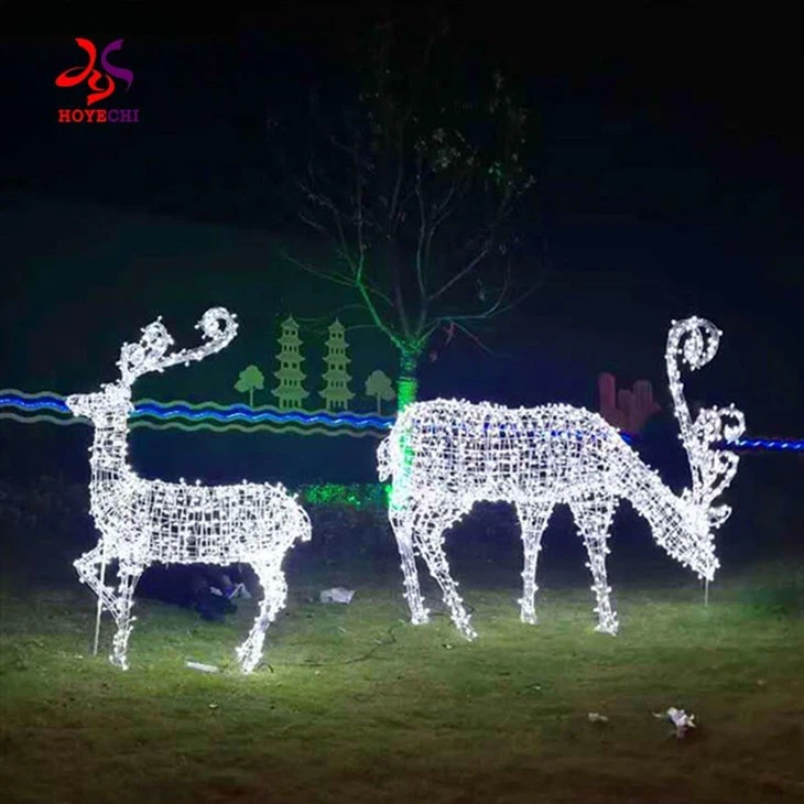 Outdoor Waterproof Christmas Reindeer Lights