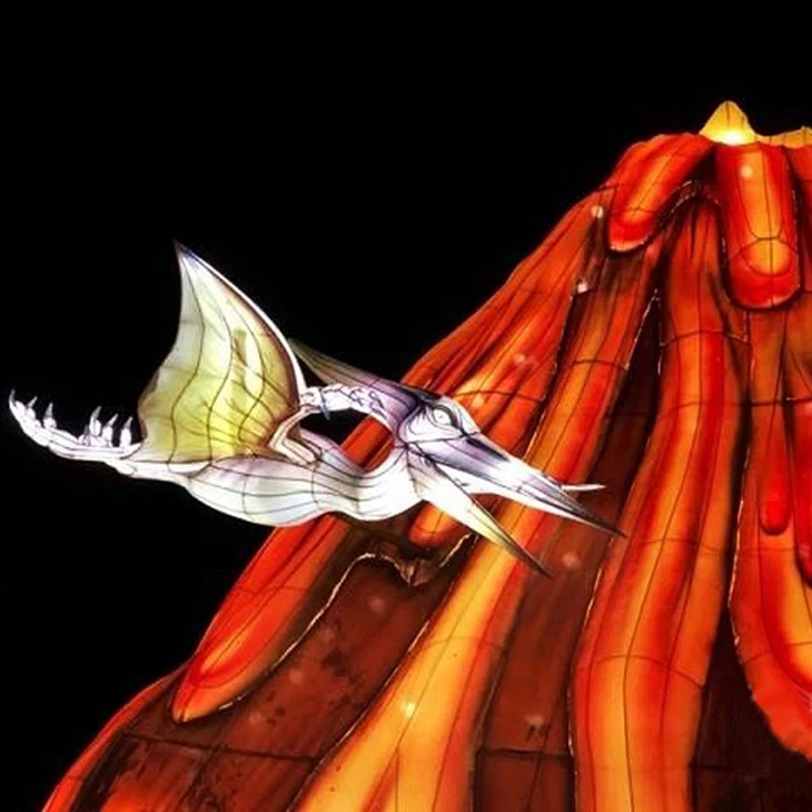 Le festival animalier adapté aux besoins du client allume la lanterne de festival de zoom de thème de décoration de vacances