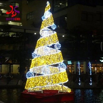 Arbres lumineux de Noël modernes : styles, conceptions et options