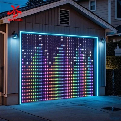 Hoyechi Matchs DIY Pattern LED Window Curtain Lights pour Smart Home Decor