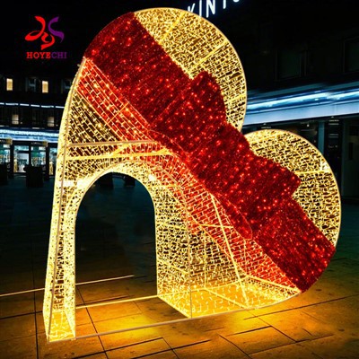 Hoyechi extérieur imperméable amour arc arc lumière festival lumière festival